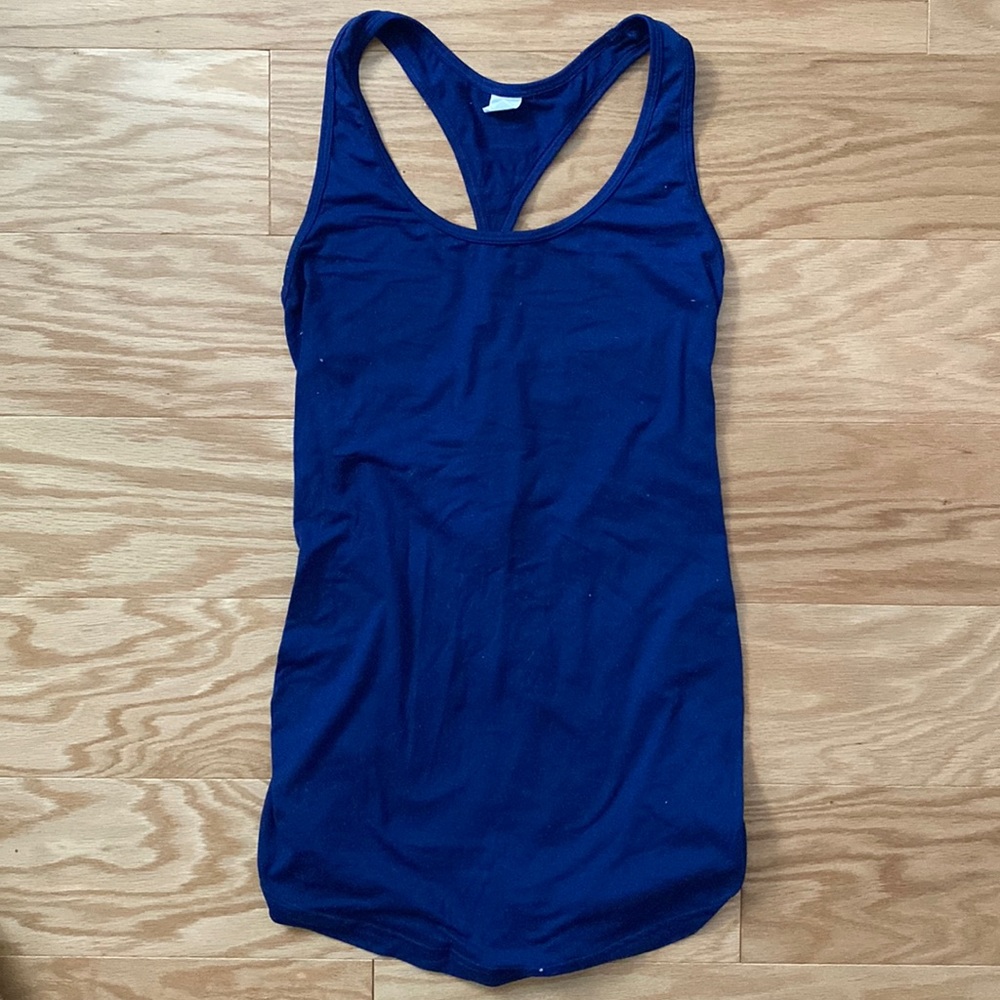 Blue Workout Tank
